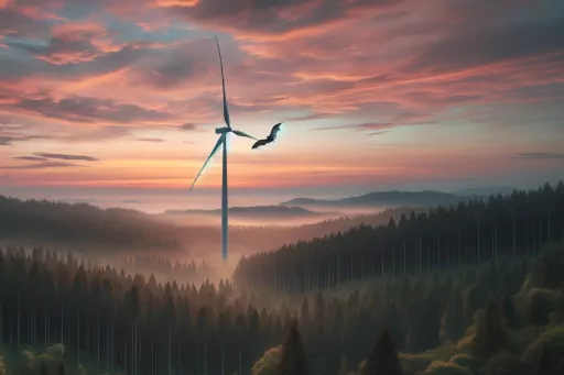Bat Protection des Windpark Hornisgrinde.