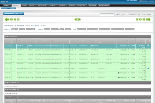 Das Enterprice Resource Planning System der Griebl KG.